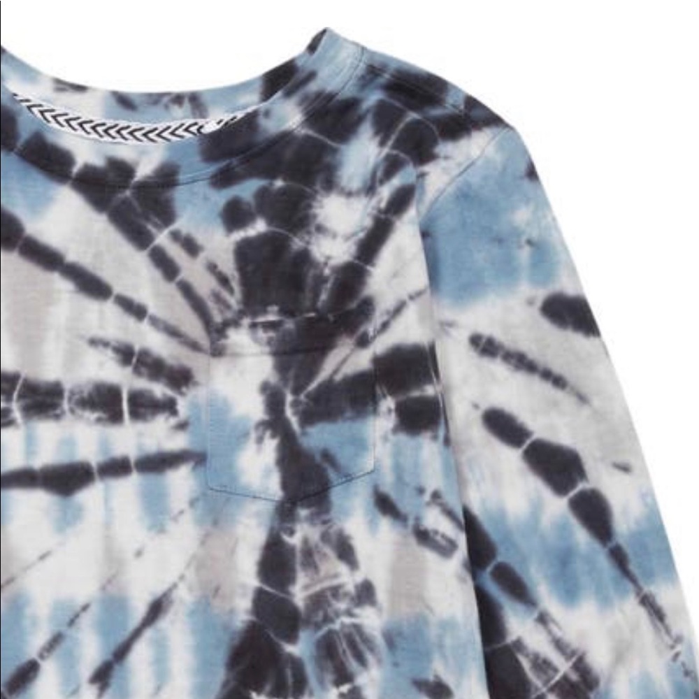 🌊Sovereign Code Tie Dye Pocket Tee🌊 - Picture 2 of 2